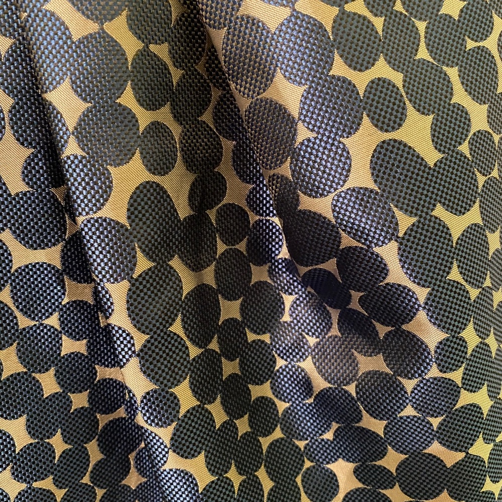 BCBG MaxAzria Blue Polka Dot Holiday Dress-Final Price - Picture 5 of 10